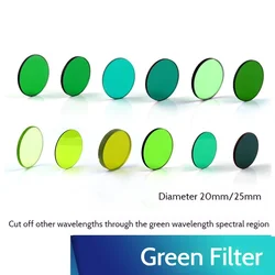 LB type colored optical glass green filter absorption type round LB1 LB2 LB3 LB4 LB6 LB7 LB9 LB11 LB16 LB17