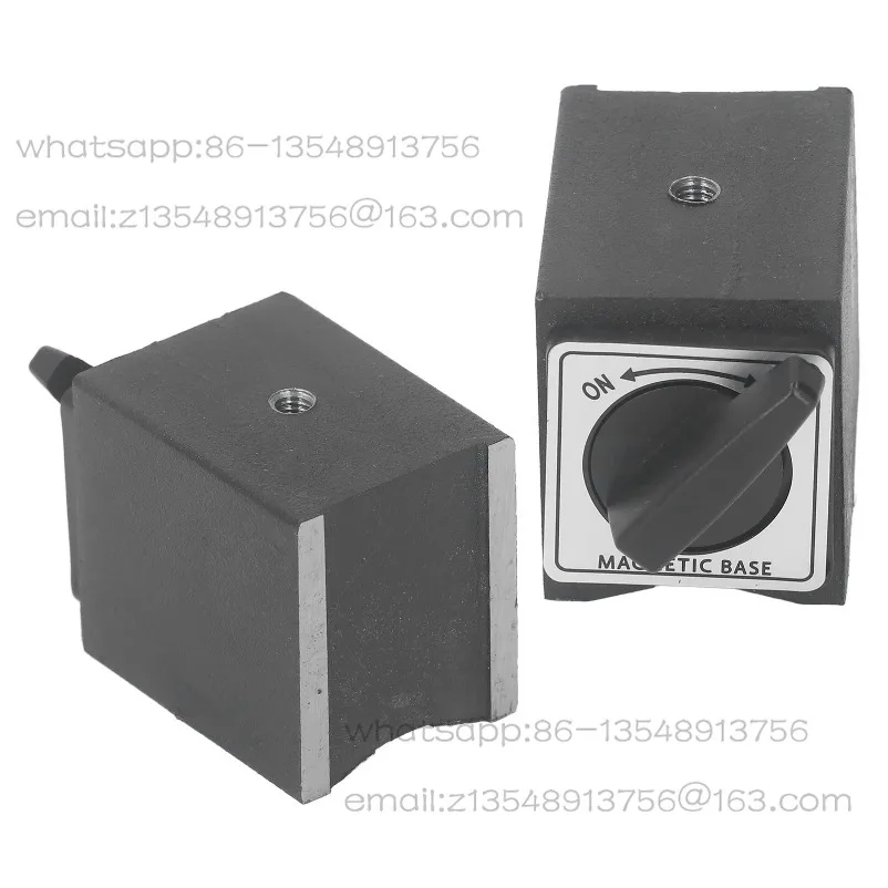 Magnetic Base Stand Base Holder High Hardness 33lb M5 Threaded Dial V Indicator Magnetic Base Stand Magnetic Holder Bed - view 6