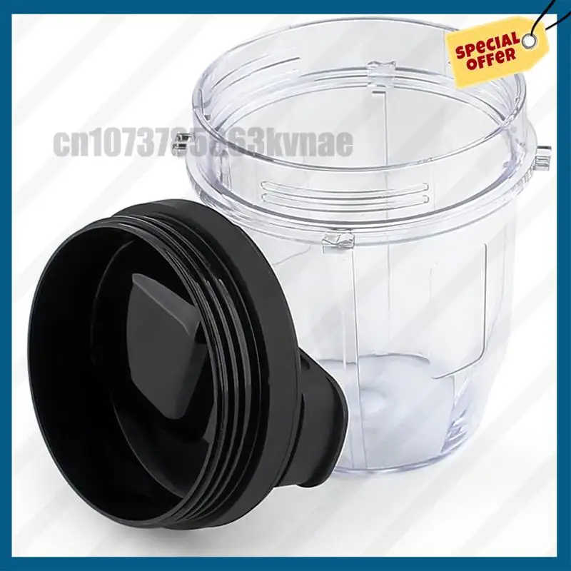 

2 Pack Replacement Parts 12Oz Cup With Lid For Ninja BL450 BL640 BL680 Replacement Juice Container Blender Accessories