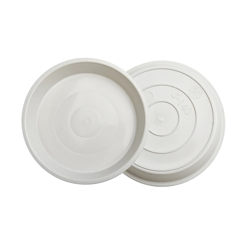 PP Round Flower Pot Saucers 10pcs for Small to Medium Pots Indoor Outdoor Plant Drainage Trays for Home Garden Decor