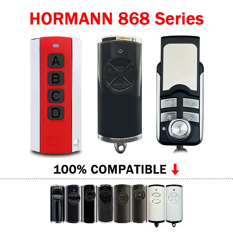 

HORMANN 868МГц BiSecur HSE2 HSE4 HSE1 HS1 HS4 ​ HS5 HSS4 HSD2 HSP4 868 BS Устройство для открывания гаражных ворот Дистанционное управление Брелок Дубликатор