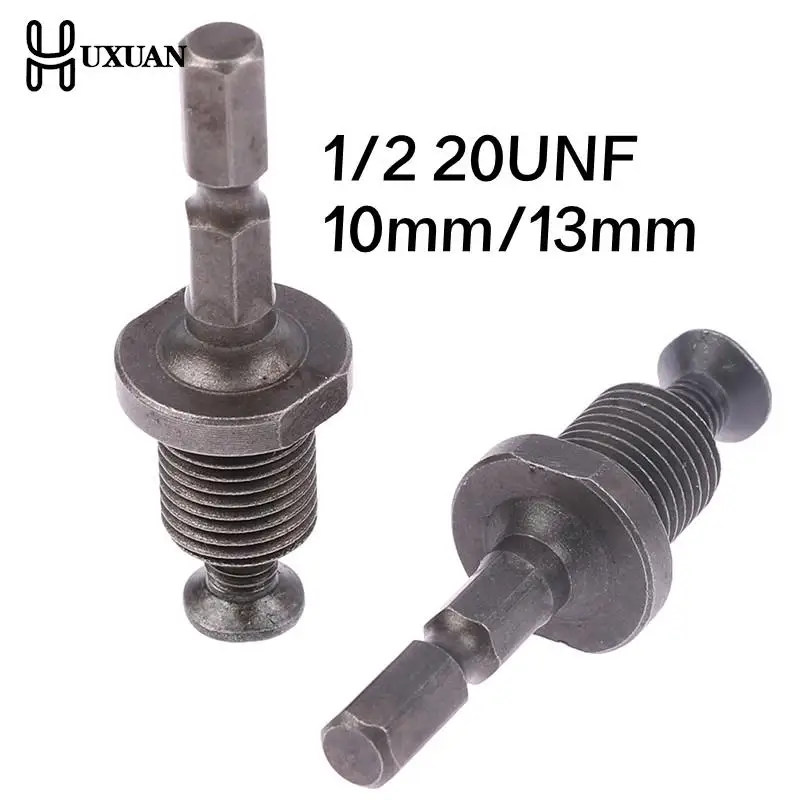 1/2 20UNF Hexagon Connecting Rod Adapter Hex Male Thread Screw Drilling Bits Accessory For Drill Chuck