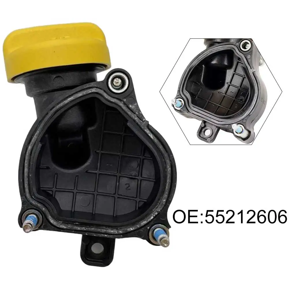 Engine Oil Filler Cap For Jeep For Cherokee For Renegade Compass 2.0 Diesel 2014-2023 OEM 55212606 Plastic Replacement Part