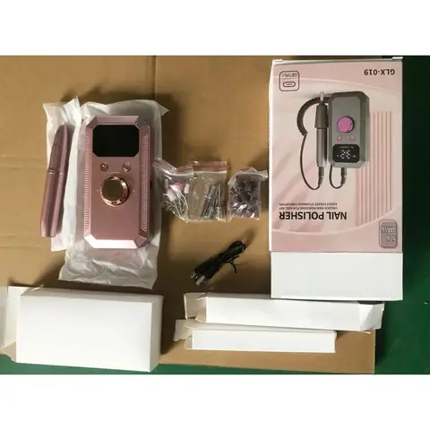 Professional USB Charging Electric Nail File Set Portable Nail Polisher Foot Repair Tool Nail & Foot Shaping Kit Electric Nail D