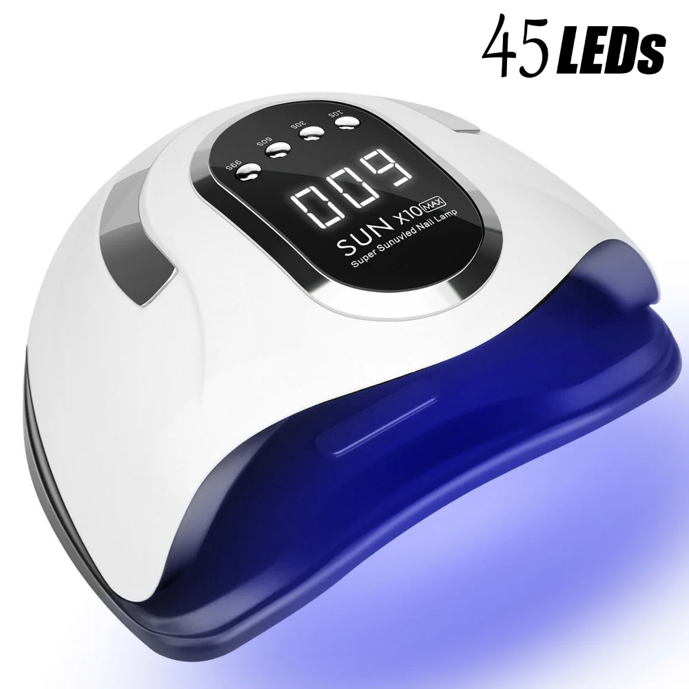 LED UVランプとジェルネイルドライヤー,マニキュアおよびペディキュアツール,66個