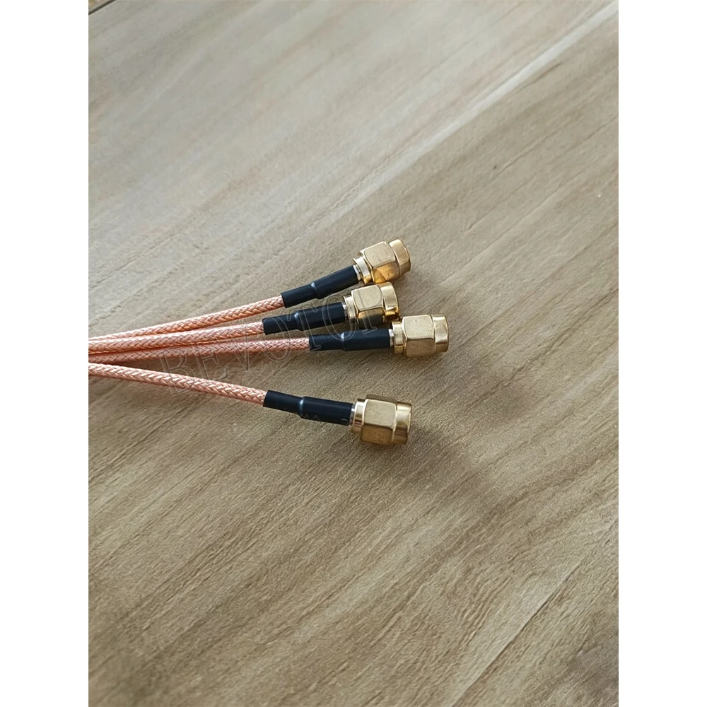 1Pcs SMA to DuPont Cable RP-SMA/SMA Male Female to DuPont 2.54mm Male Plug Test Line RG316 Extension Jumper BEVOTOP Custom-made