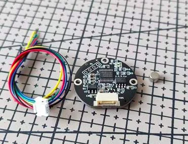 

Магнитный энкодер, датчик угла, TLE5012, высокоточный 15-битный, RS485, MODBUS-связь