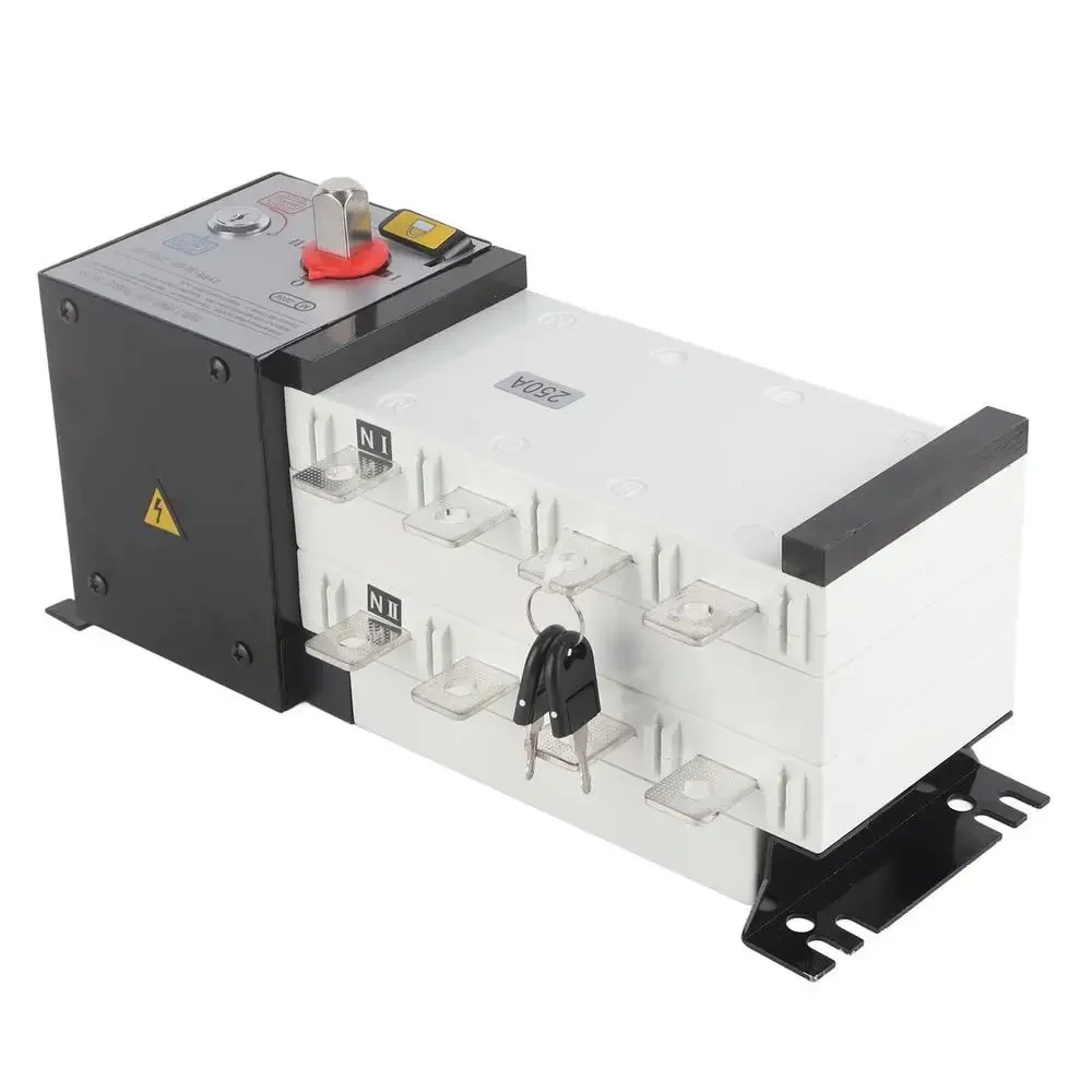 Intelligent Power Isolation Transfer Switch 2 in 1 Out 250A 400V Wide Application Functions(Operation Remote Control Emergency
