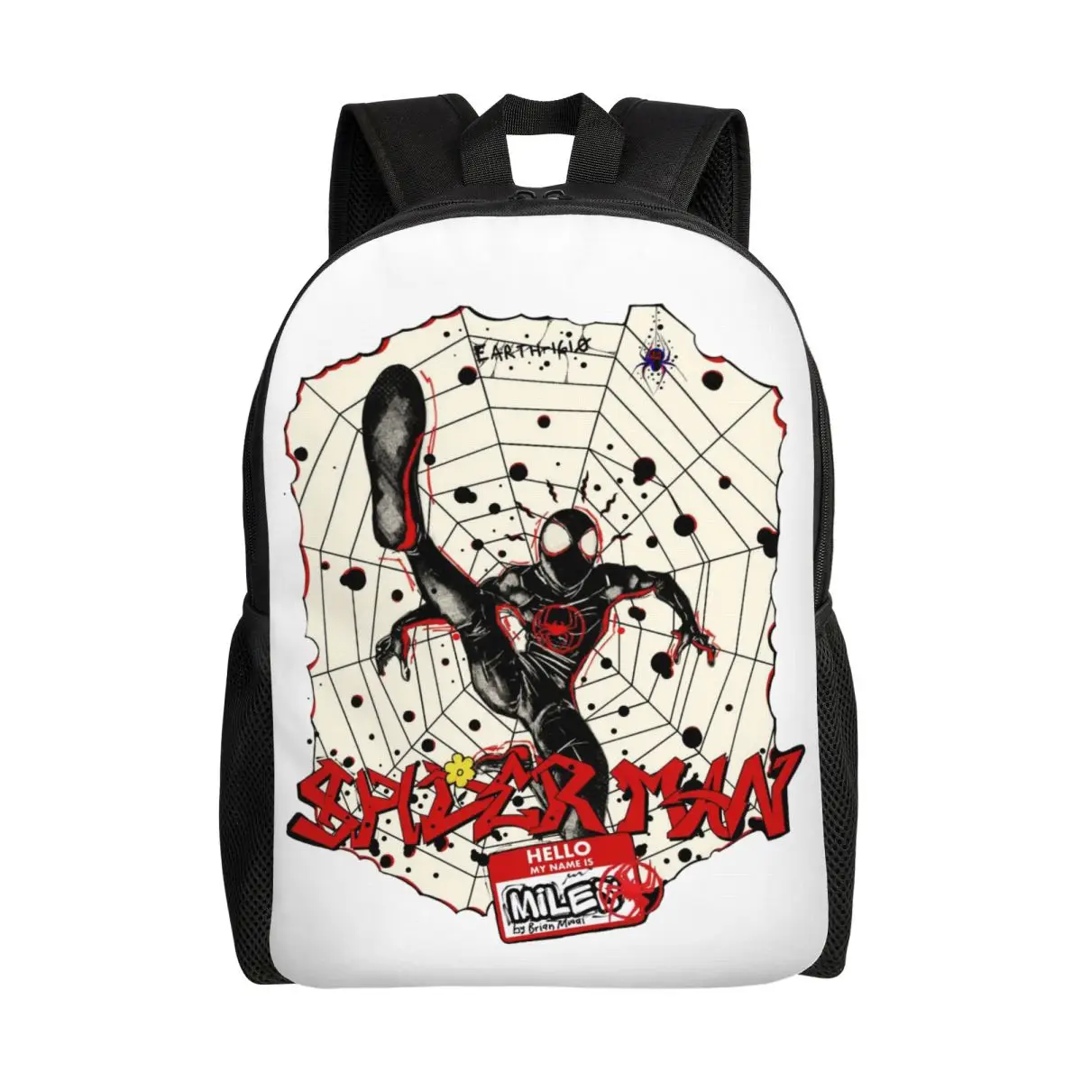 

Marvel Spider-Man Backpack, Women's Oxford Cloth Backpack, Men's School Bag, Travel Backpack, Laptop Backpack