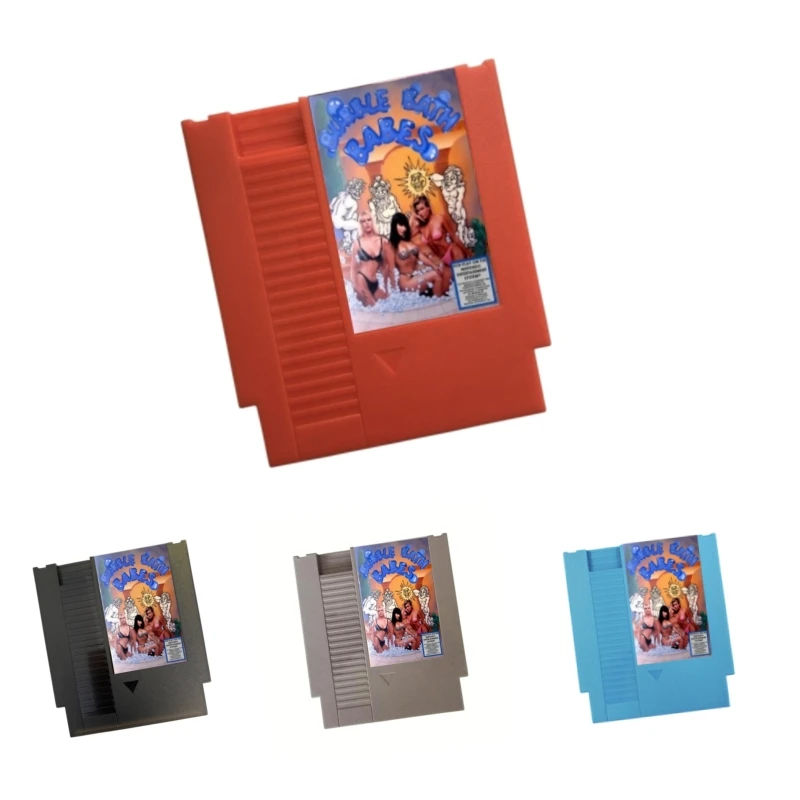 Bubble Bath Babes (solo adulto) Cartucho de juego retro de 60 pines/72 pines para consola FC/NES Tarjeta de videojuego de 8 bits