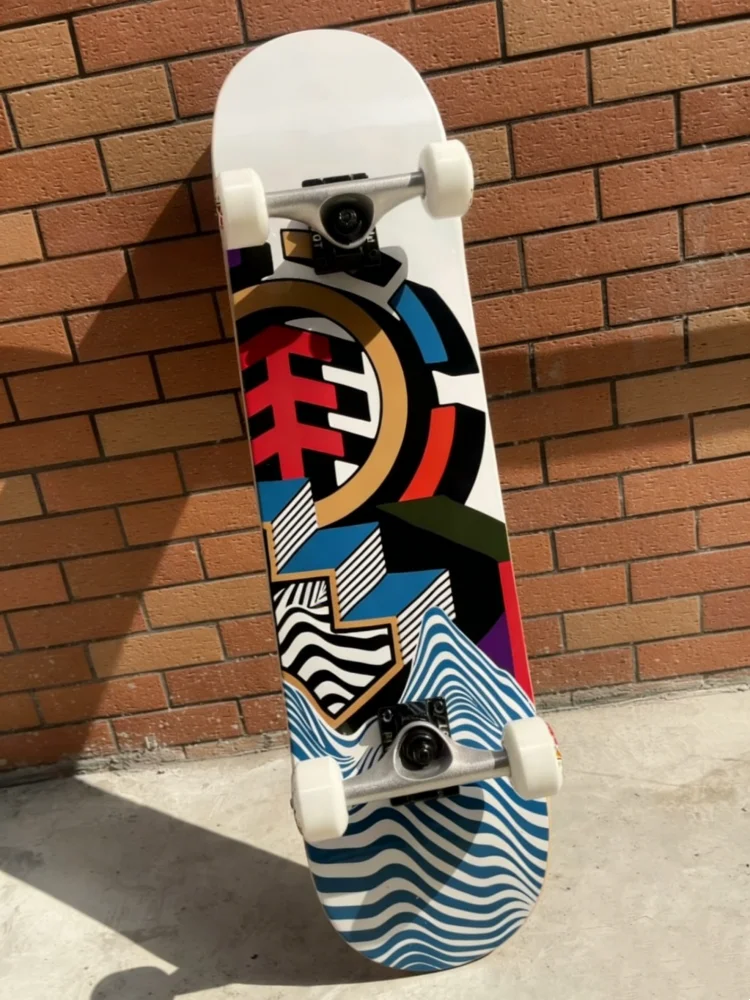 

Brand Skateboards Element Skateboard 8 Inch Double Kick Skateboard Street Skateboard Reinforced Maple Deck Street Skateboard
