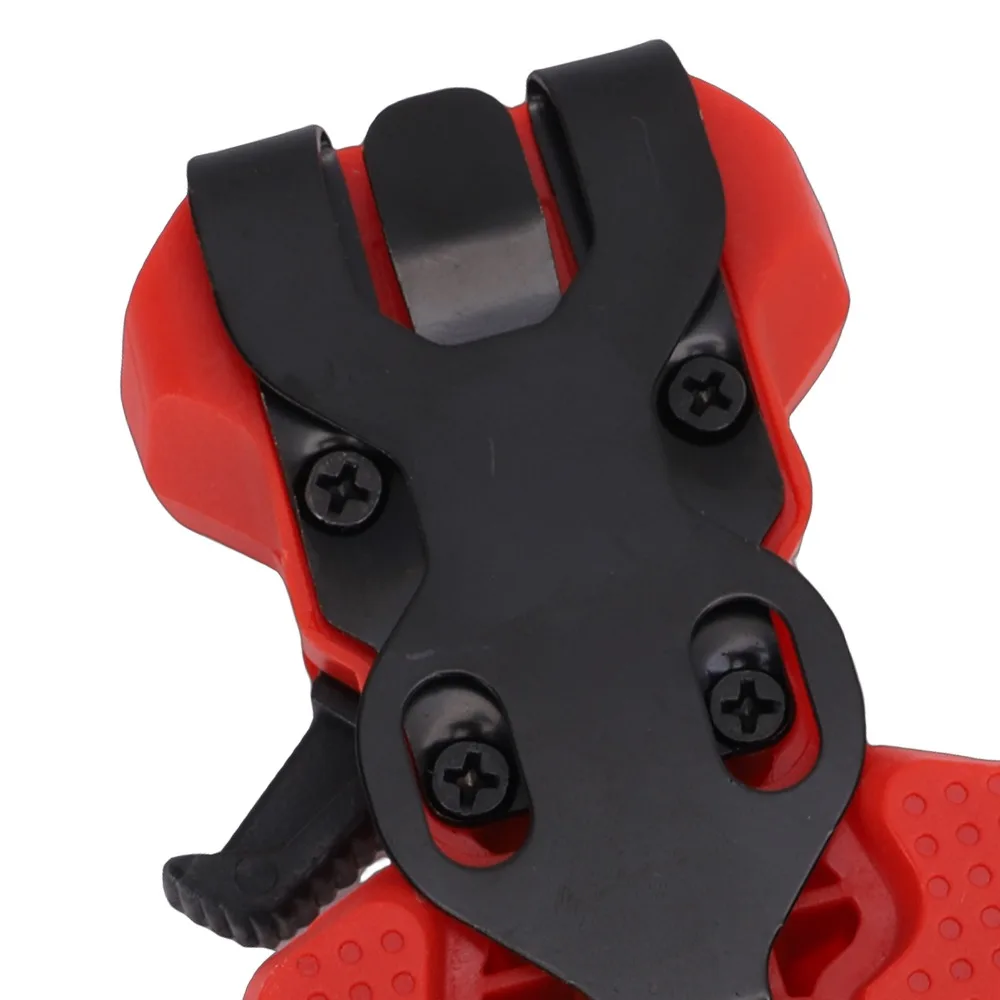 Metal Belt Attachment Tool Belt Clip Double Lock Heavy Duty Construction Waist Tool Holder Quick Release Mechanism