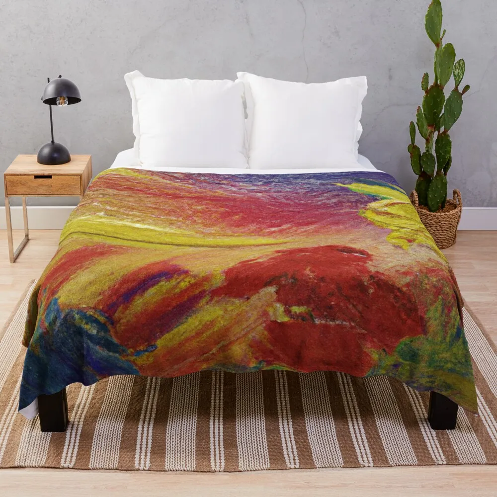 Dreamlike and mysterious qualities Throw Blanket Giant Sofa Soft Beds Sofa Blankets