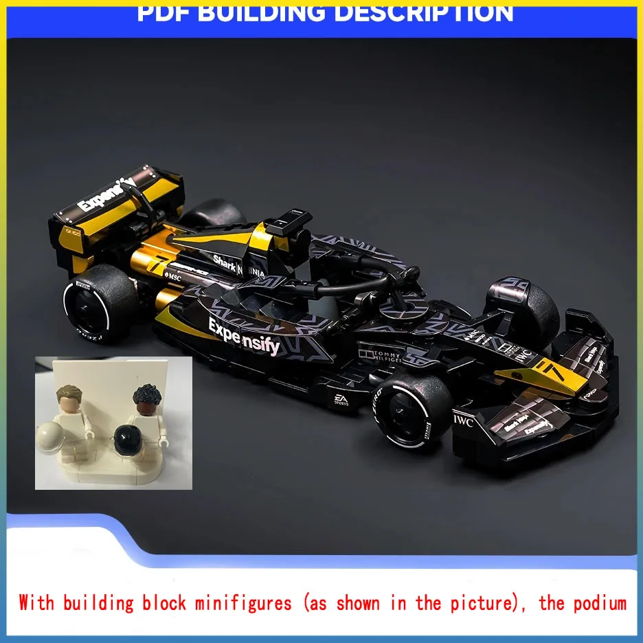 MOC227958 APX GP f1 تنافسية سباق بنة لتقوم بها بنفسك تجميع نموذج لعبة أطفال صبي هدية عيد ميلاد سرعة ​ ​ مجموعة 320