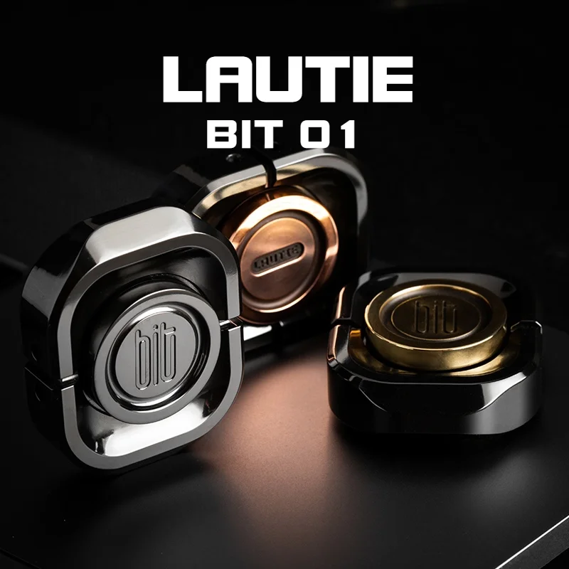 

Bit01 LAUTIE Titanium Alloy Fingertip Gyro Decompression EDC Metal Fidget Spinner Adult Anti Stress Toy