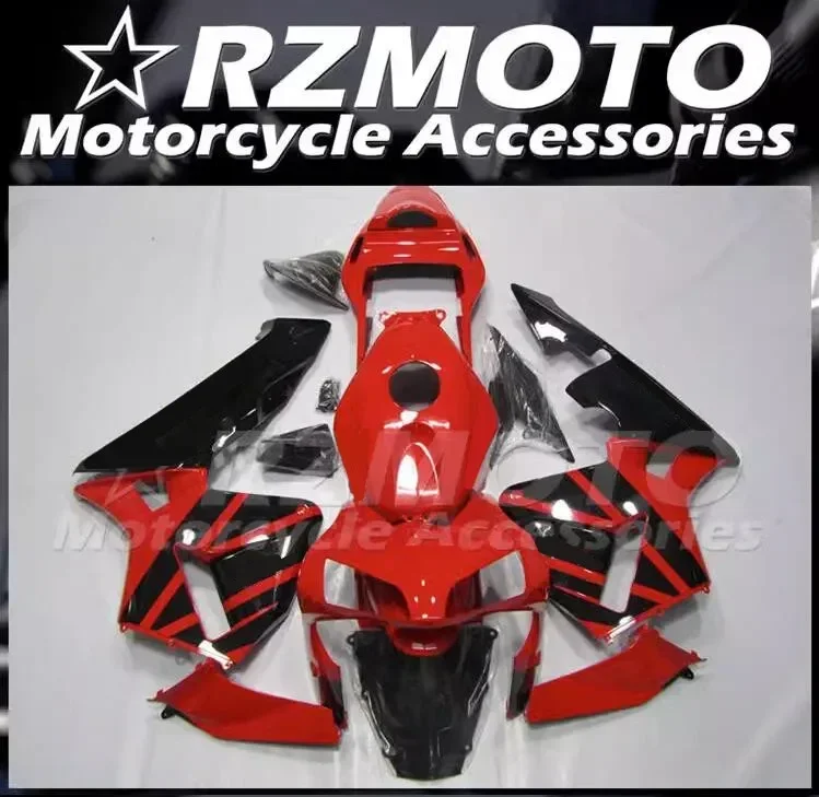 

4Gifts New ABS Motorcycle Fairings Kit Fit for HONDA CBR600RR F5 2003 2004 03 04 Bodywork Set Red Black