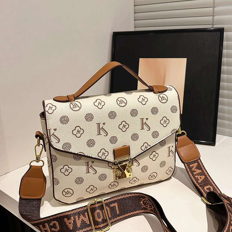 

New Women's Chain Strap Crossbody Bag Premium Leather Women's Handbag High Quality Women's Shoulder Bag