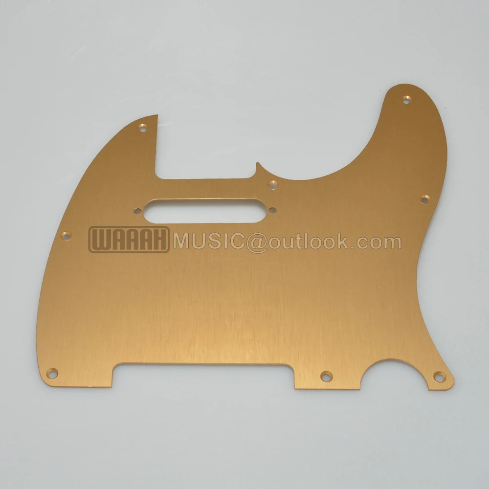 Electric Guitar TLcaster Pickguard 8 Holes Aluminum Alloy for TLcaster Guitar