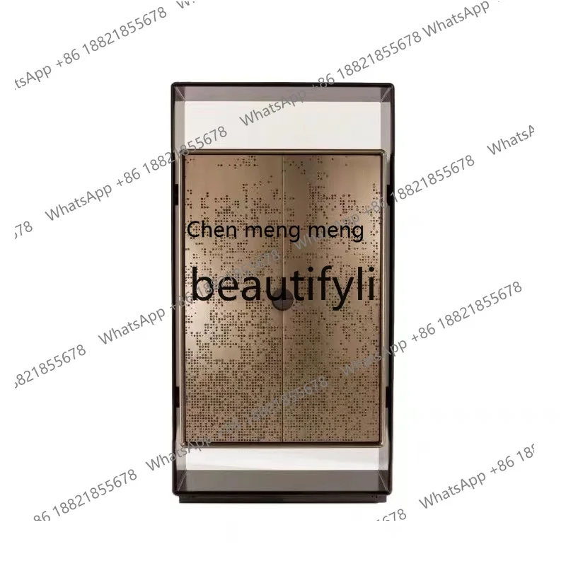Wine cabinet Italian minimalist suspension Nordic light luxury high cabinet decorative cabinet