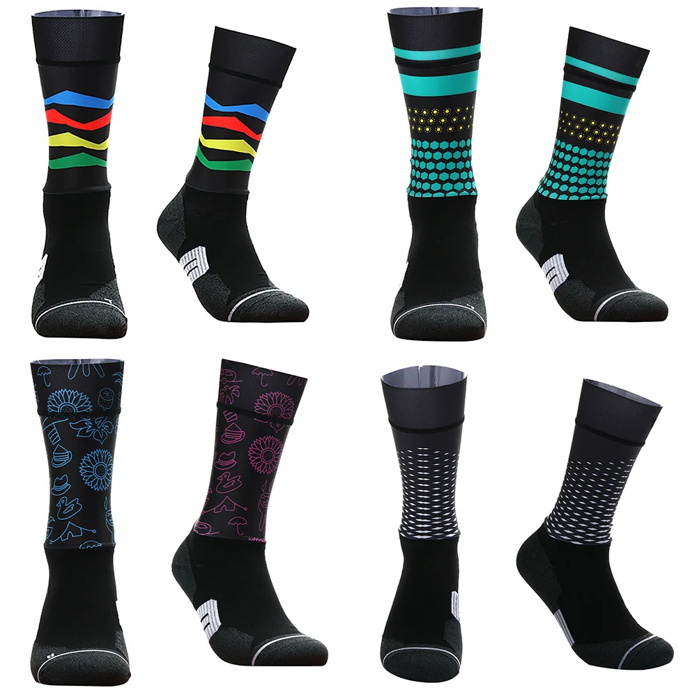 Compression Sock Sport 2024 Anti Slip Professional New Bike Socks Bicycle Men and Women Sports Socks Racing Cycling Socks