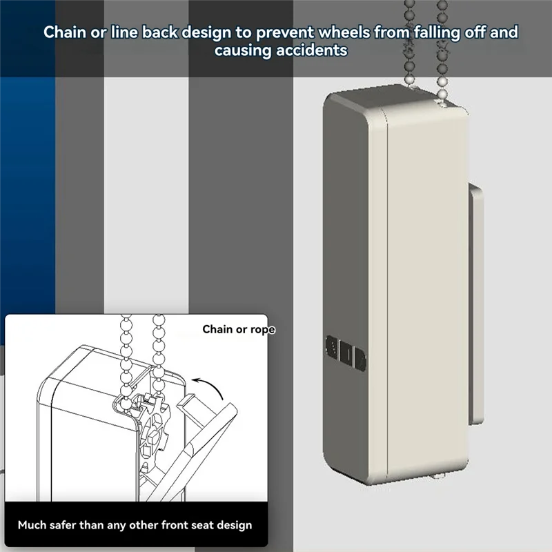 CS-Tuya Wifi Smart Motor For Roller Blinds Electric Chain Shade Shutter Drive RF Remote Kit Smart App Via Alexa Google UK Plug