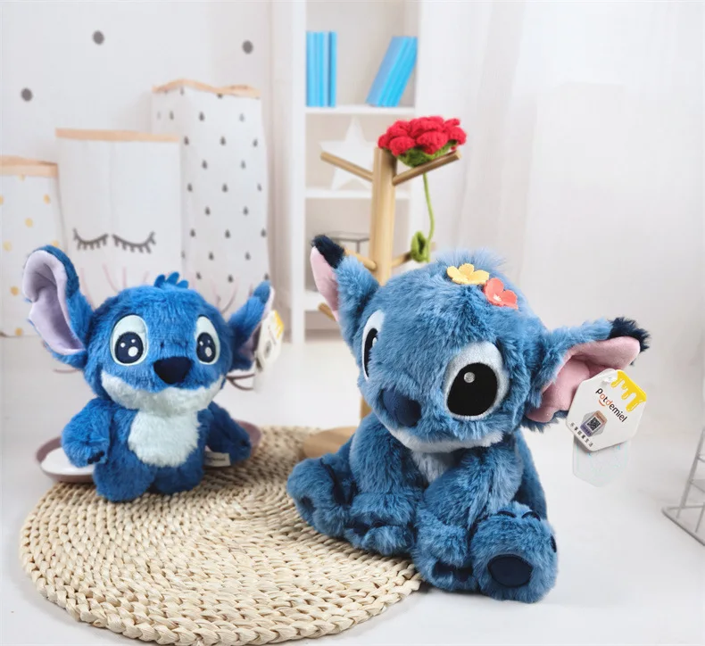 

Stitch Sweet Dream Big Eye Plush Toy Companion Doll Pillow for Children Star Soft Stuffed Toy Collectible Cushion Gift