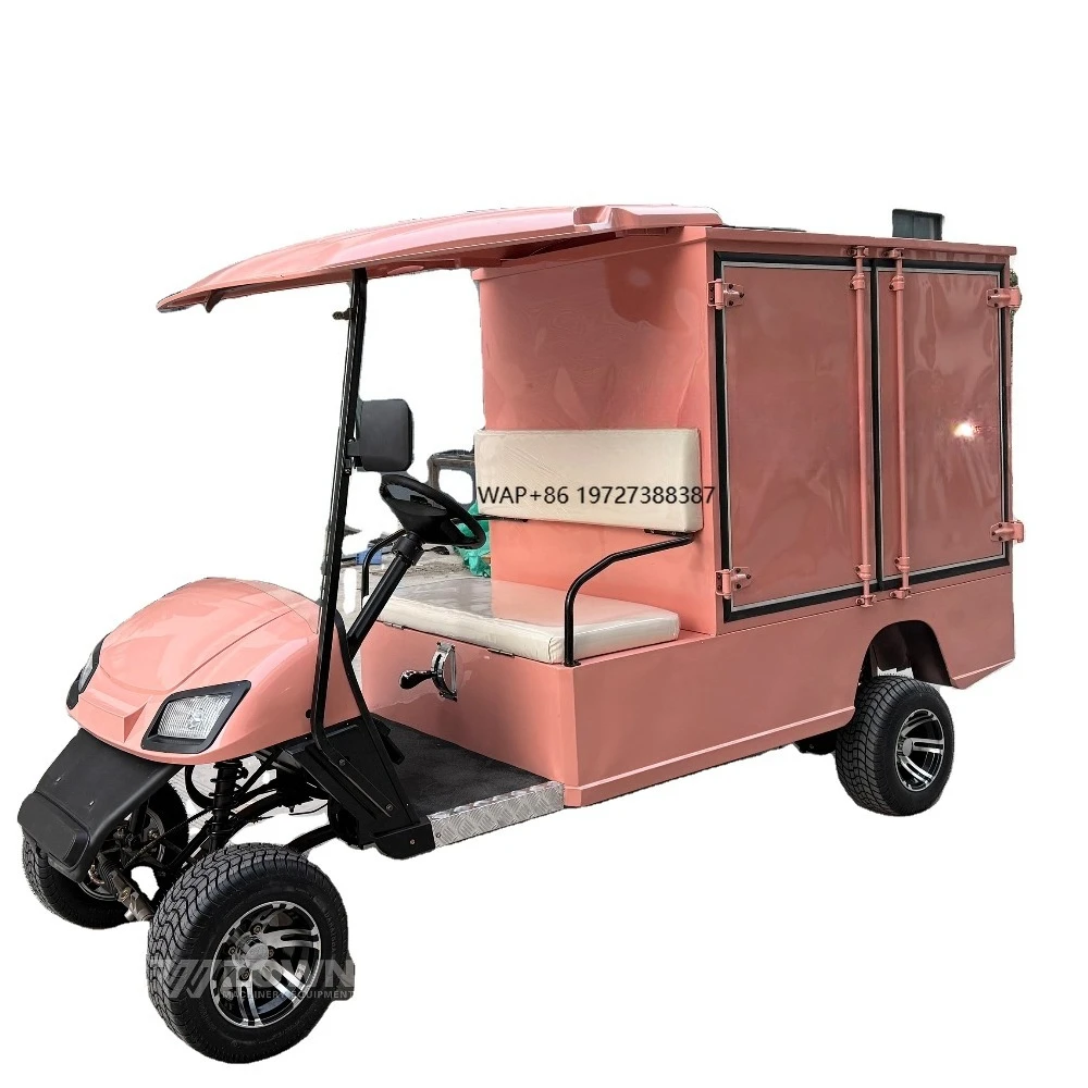

Hot-selling Multi-purpose Truck Cargo Electric Golf Utility Cart with Accessories 30-50Km/h 48V for Housekeeping & Food Supply
