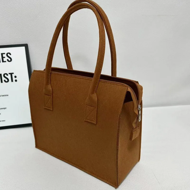 Filztasche Kleine Tragetasche Reise-Einkaufstasche Souvenir Filz-Tragetasche - Umweltfreundlicher Tragbarer Träger für den Täglichen Gebrauch – Detail 5
