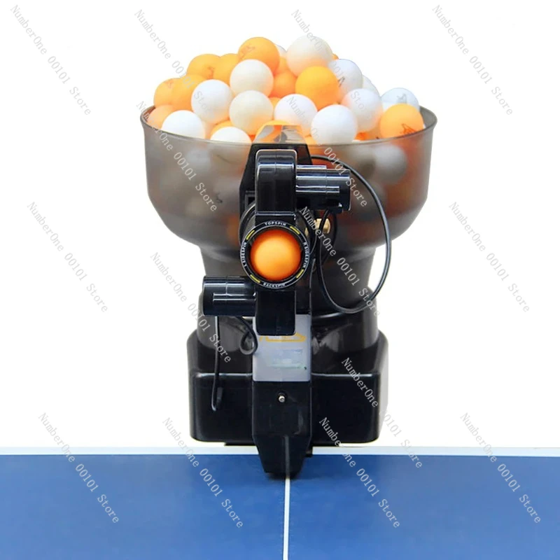 Table Tennis Robot Ping Pong Ball Machine 40mm Regulation Ping Pong Balls Automatic Table Tennis Training Machine for Training