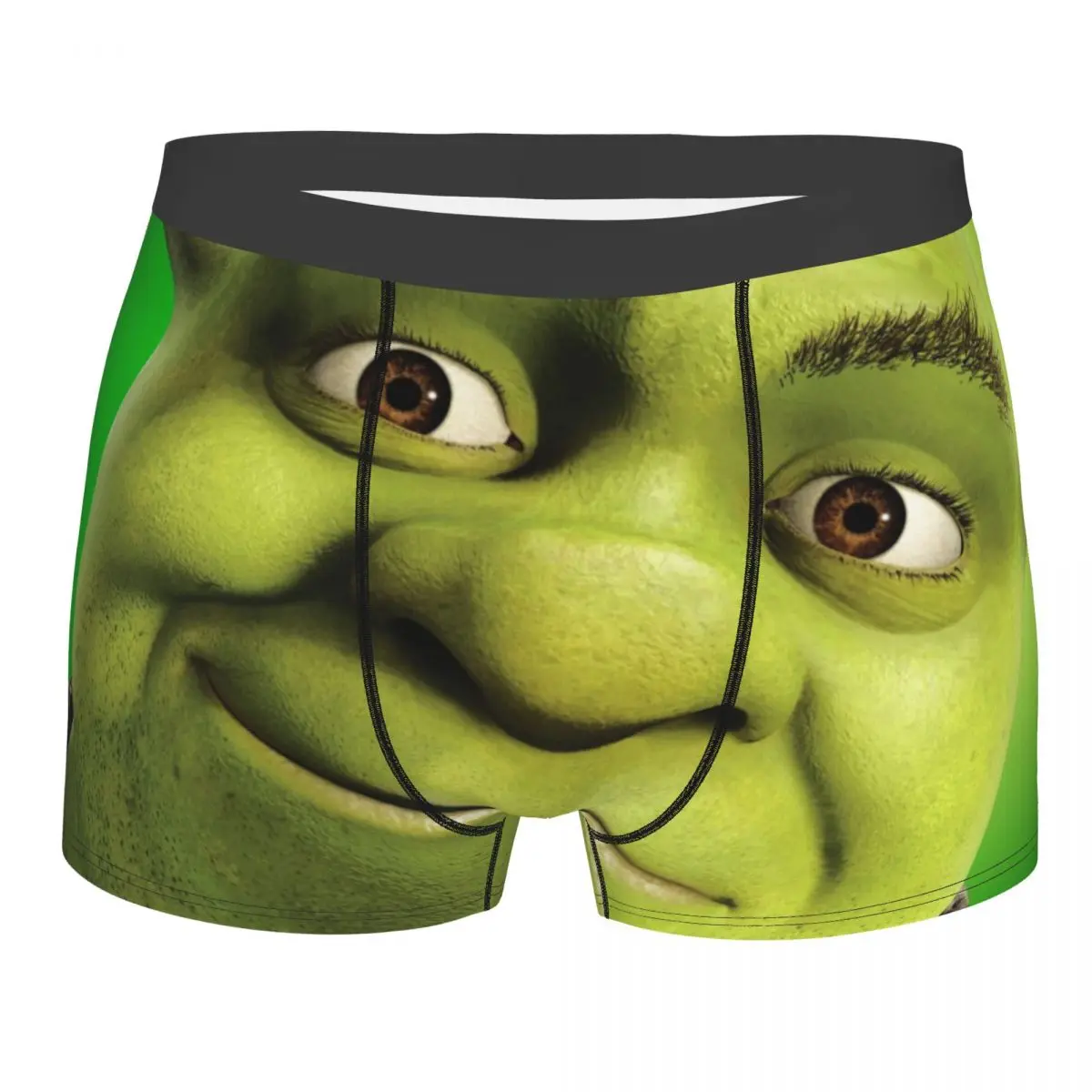 Custom Male Cool Shreks Head Underwear Boxer Briefs Soft Shorts Panties Underpants