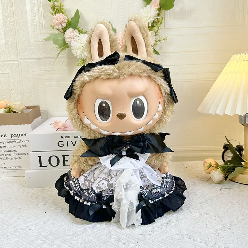 Für Puppe Kleidung Geeignet Für 38cm Labubu Hochzeit Kleid Hanfu Prinzessin Kleid Set Kreative Design Puppe Zubehör Mädchen Geschenk spielzeug