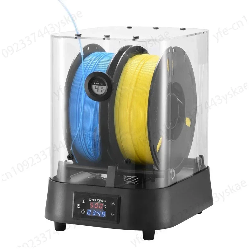 EIBOS Extra Large Dry Box Filament Dryer Office Storage Case Compatible with 1.75mm, 2.85mm, 3.00mm 3D Filament