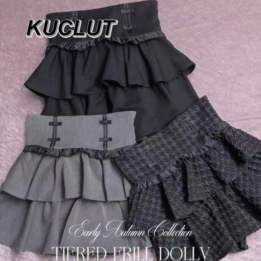 

Japanese Style Fashion Sweet and Cute Women's High Waist Skirt Elegant Simple Casual Short Mini Skirt for Lady Summer