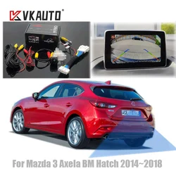 Vkauto For Mazda 3 Mazda3 Hatchback BM BN 2014~2018 For Mazda Connect Add Backup Reverse Parking Camera C20 Pins Adapter Cable