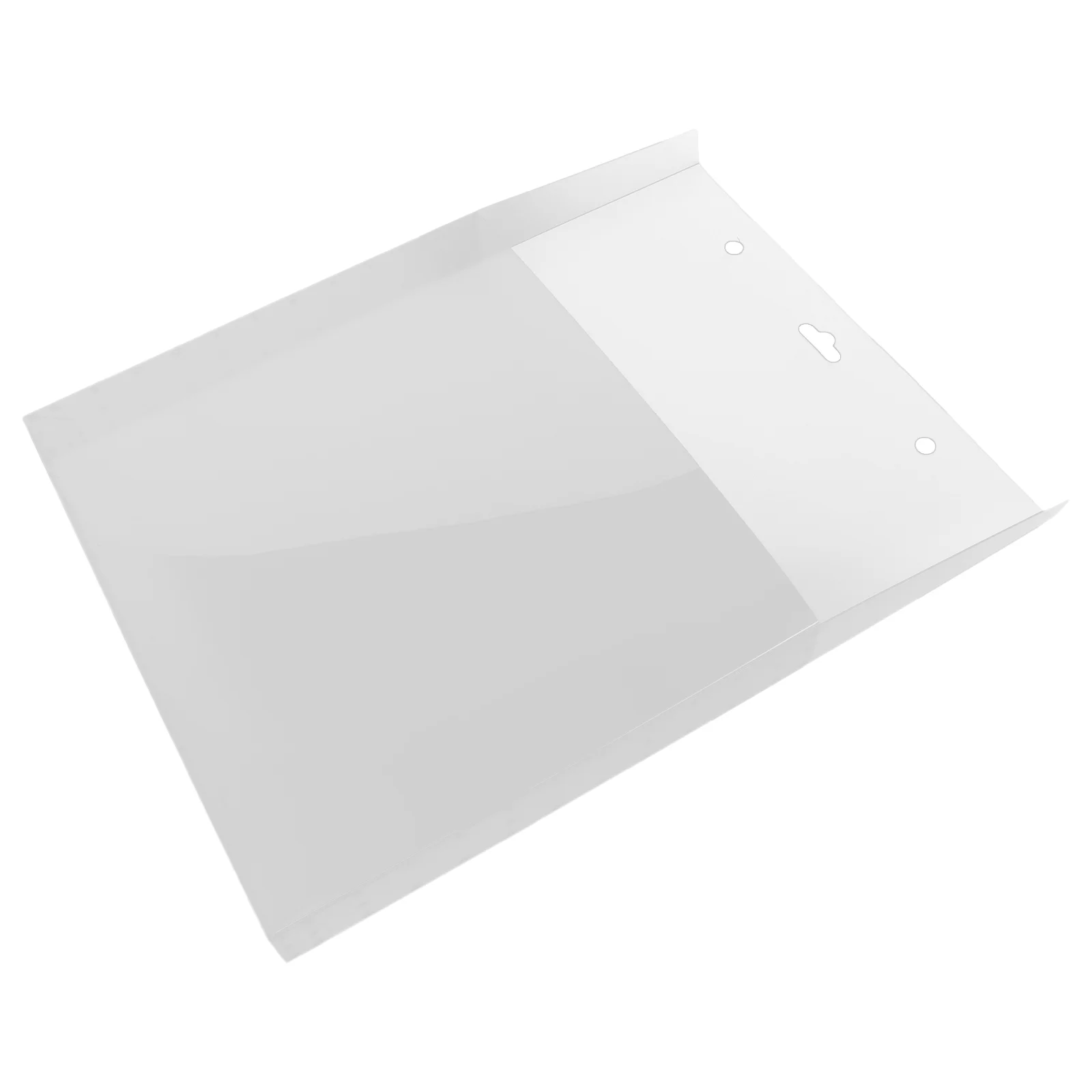 2 Pcs Visible File Holder Hanging Organizer Office Organization Wall Data Box Lightweight Pp Practical Document