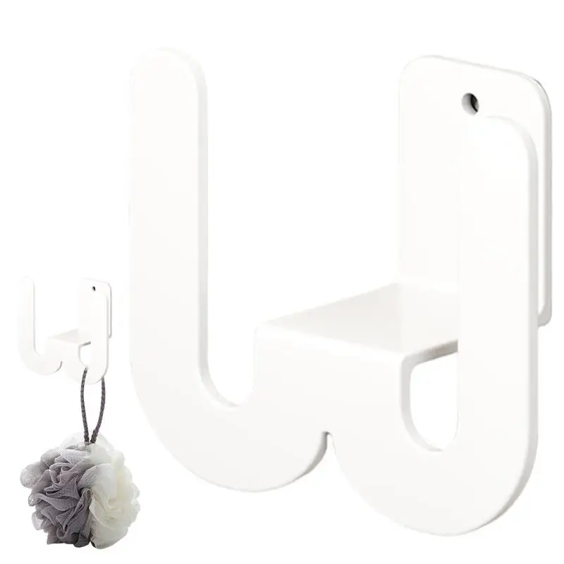 Slipper Hook Hanger Carbon Steel Bathroom Drain Rack Shoe Drying Hook Multipurpose Hanger Punch Free Wall Storage Hook For Home