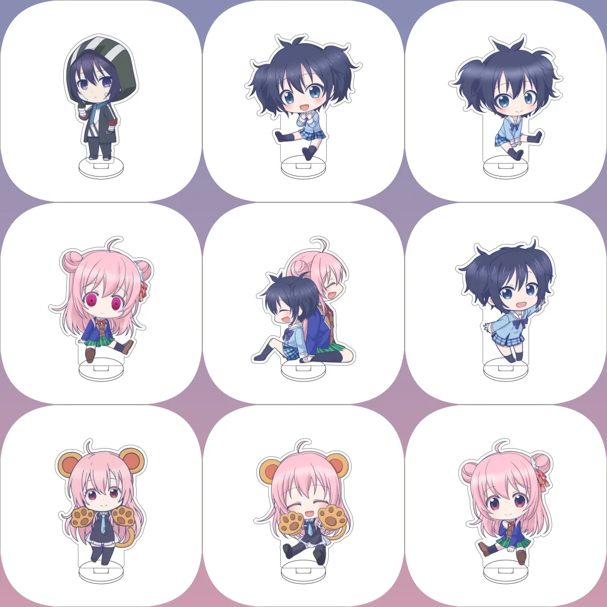 

10CM Anime Sugar Life Acrylic Stand Model Cosplay Characters Ornament Accessories Goods Collection Christmas Gifts