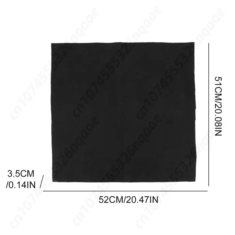 1-3 قطعة بطانية لحام حصيرة مقاومة للحريق مقاومة للحرارة لهب 1800 ° وسادة عازلة من اللباد الكربوني F لدرع شعلة اللحام