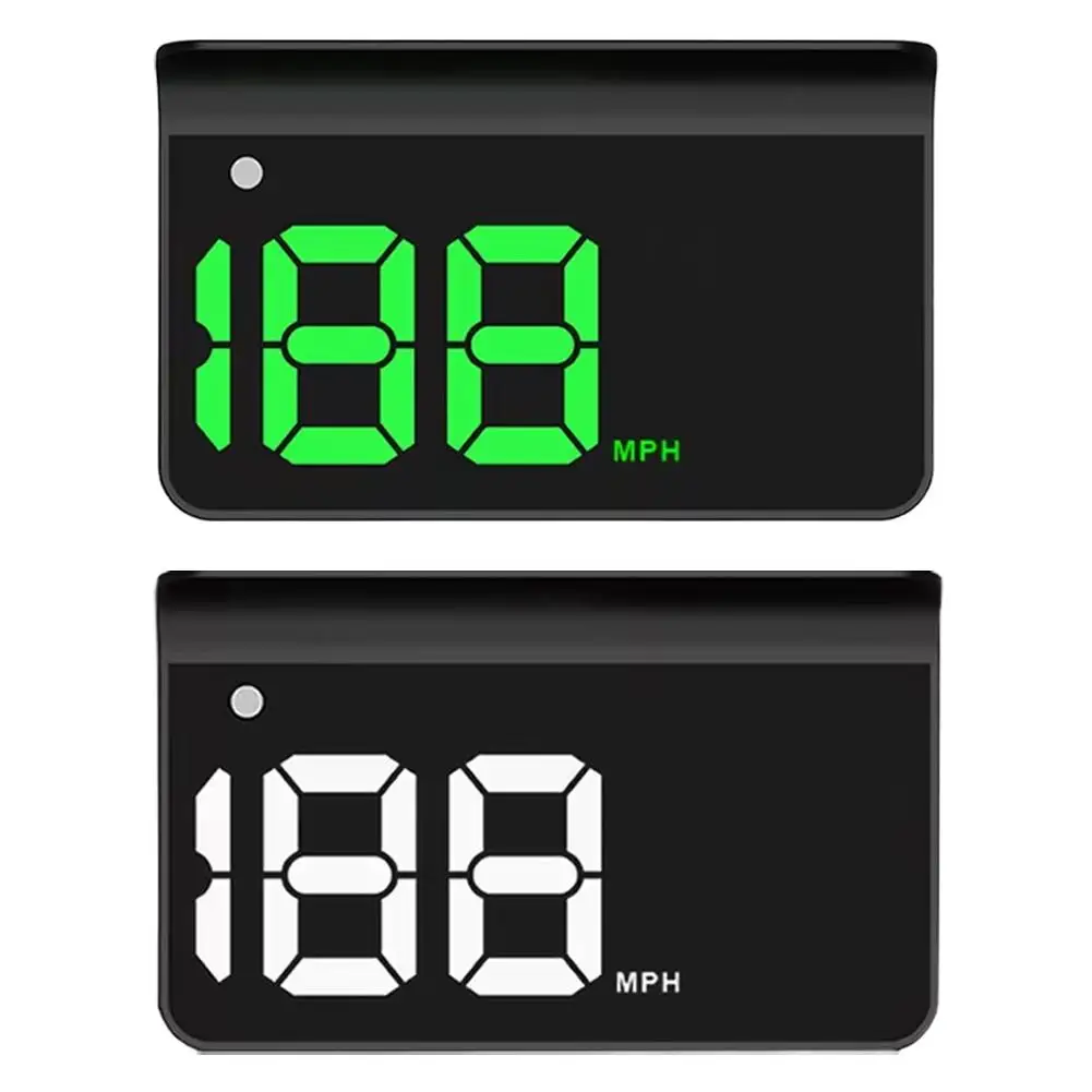 HUD رئيس متابعة عرض سيارة GPS عداد السرعة الرقمي العالمي سرعة الزجاج الأمامي العارض KM/H MPH اكسسوارات السيارات الإلكترونية