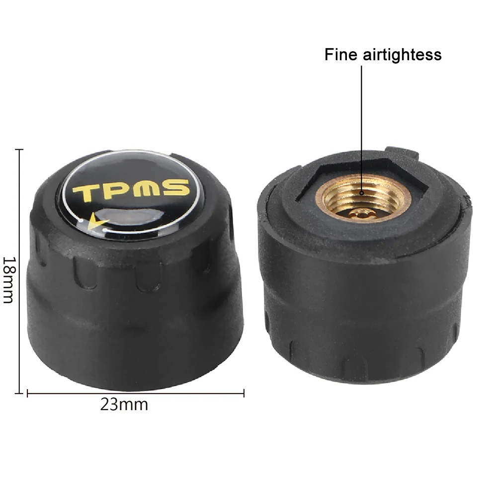 أجهزة استشعار ضغط الإطارات الخارجية لنظام Android iOS BLE TPMS بلوتوث 4.0 5.0 مستشعر ضغط إطارات السيارة