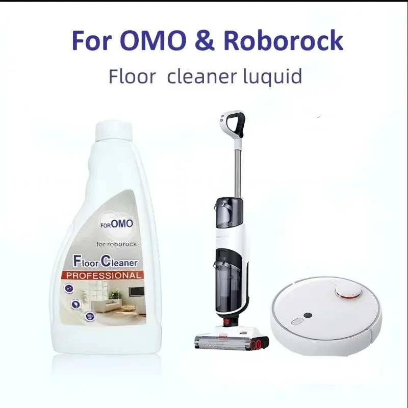 For Roborock and OMO Robot Floor Cleaning Solution S8 Pro Ultra/S8/S8+/Q5/Q7 Series/S7 Max Ultra/S7MaxV Plus 480ML