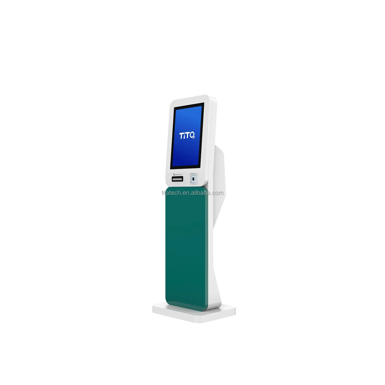 銀行病院レストラン用セルフサービスキュー管理キオスクチケット自動販売端末