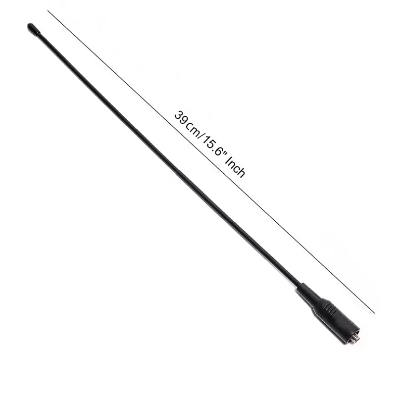 39CM Female Port Antenna for Baofeng Dual Band Walkie Talkie