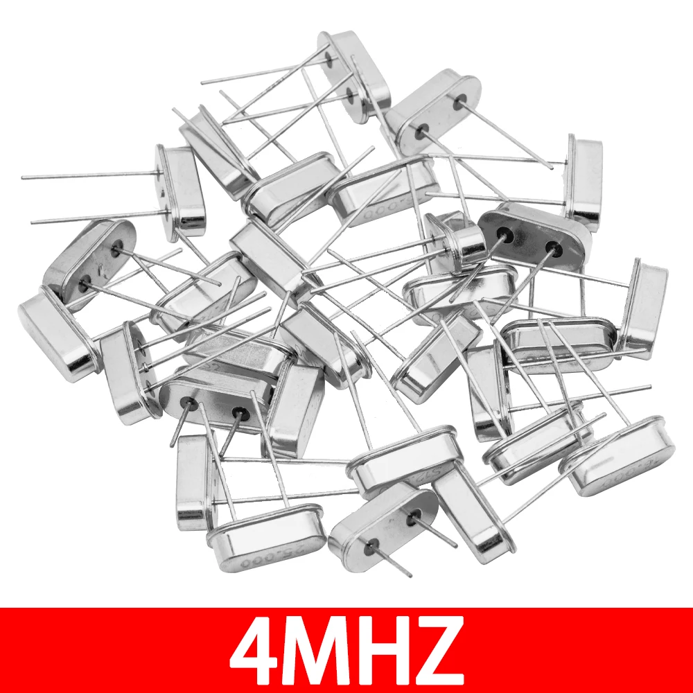 Hc-49s Crystal Oscillator Electronic Kit Resonator Ceramic Quartz Resonator Hc-49 Dip 7 Kinds X 5pcs 32.768k 4 8 12 16 20 25 Mhz