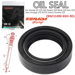 KENADA Racing For Wave 110 125 Ex5 Dream 100 Vario 110 Anc 110 Icon Scoopy 110 Fs125 Sonicc Oil Seal Front Shock 51490-KGH-901