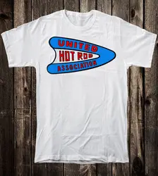 Hot Rod T Shirt Tee Nostalgia 100% Cotton United Drag Race Association Racing