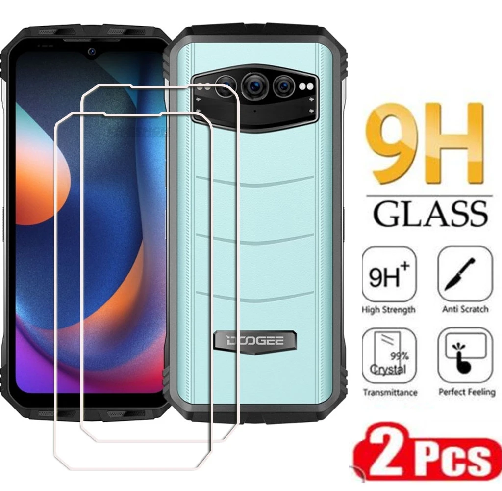 2 шт. закаленное стекло 9H HD для Doogee S100 6,58 дюйма Doogee V30 5G V31 GT V30T S100 Pro S110 V Max Защитная пленка для экрана