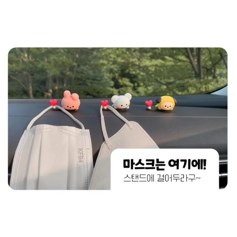 Kawaii Minini Loving Car Display Decoration Cartoon Doll TATA MANG Jewelry Exquisite Gift