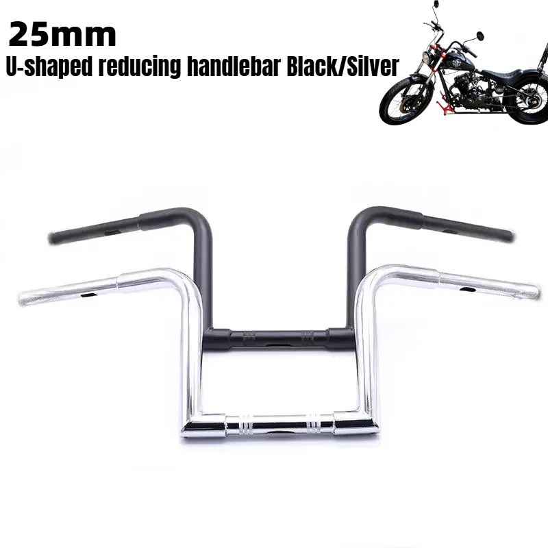 

Универсальная ручка с высокой ручкой 1 дюйм 25 мм для Harley Xl883 1200 X48 Sportster Bobber Honda Yamaha Suzuki, аксессуары для мотоциклов