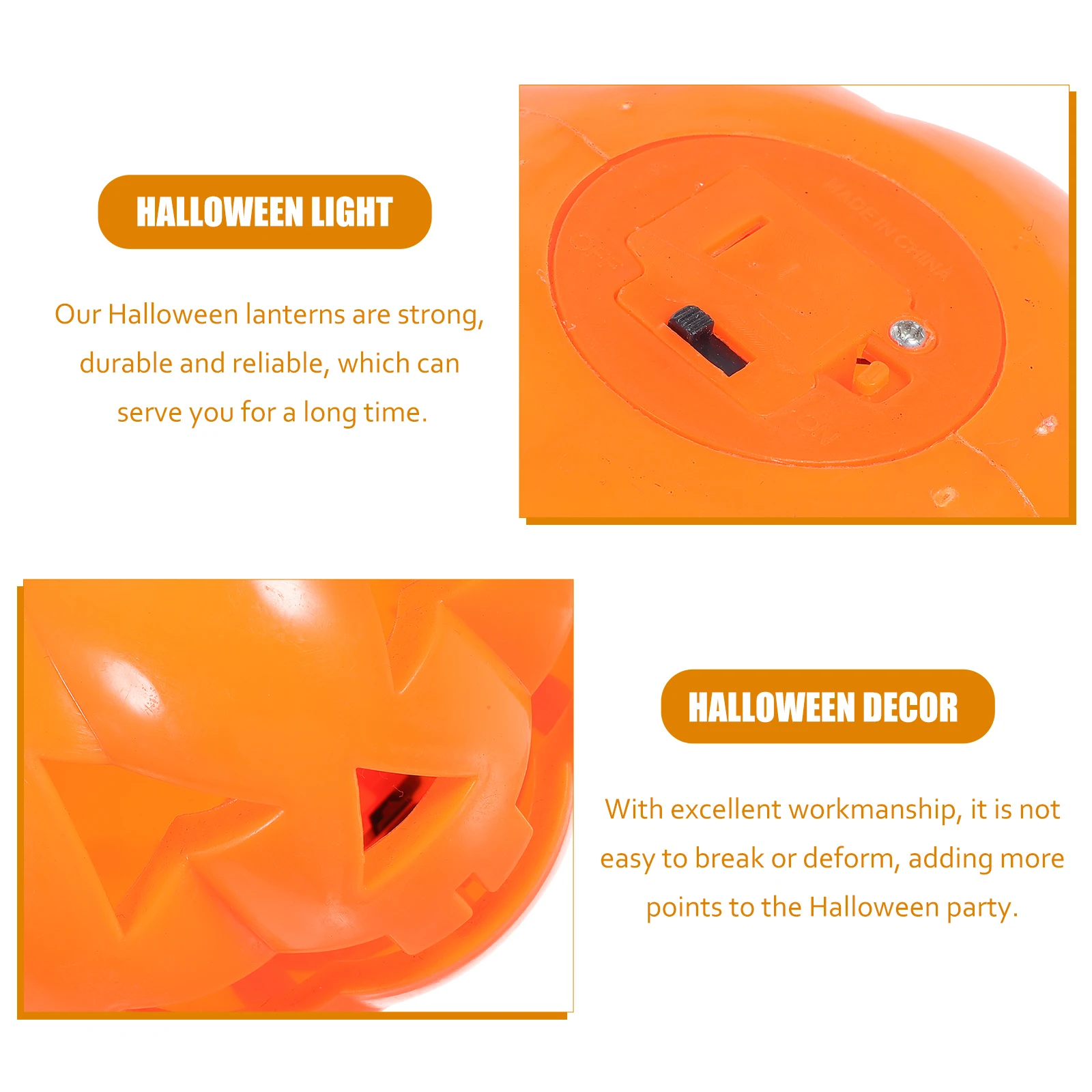 

LED Glowing Hollow Lantern Centerpiece Medium 10x11.5cm Home Bar Restaurant Party Light Hollow Pumpkin Light Halloween